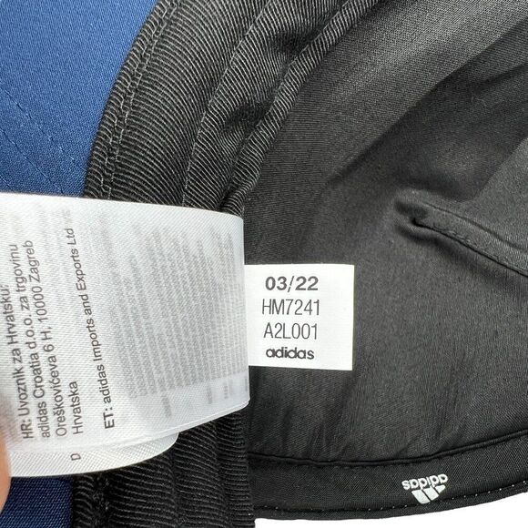 Adidas Nashville Predators Hat Men's Blue Ice Hockey Snap Back Trucker Cap - Picture 10 of 10